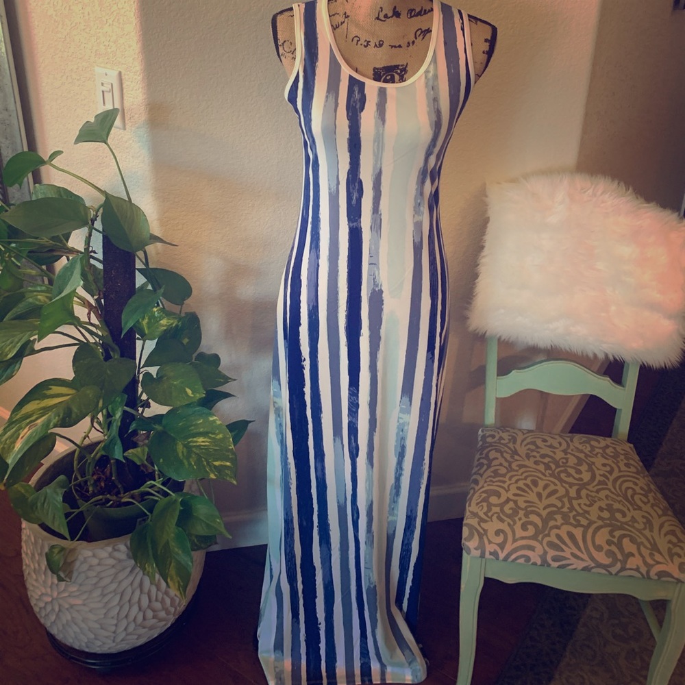 NWT Lularoe Dani maxi tank dress, size small